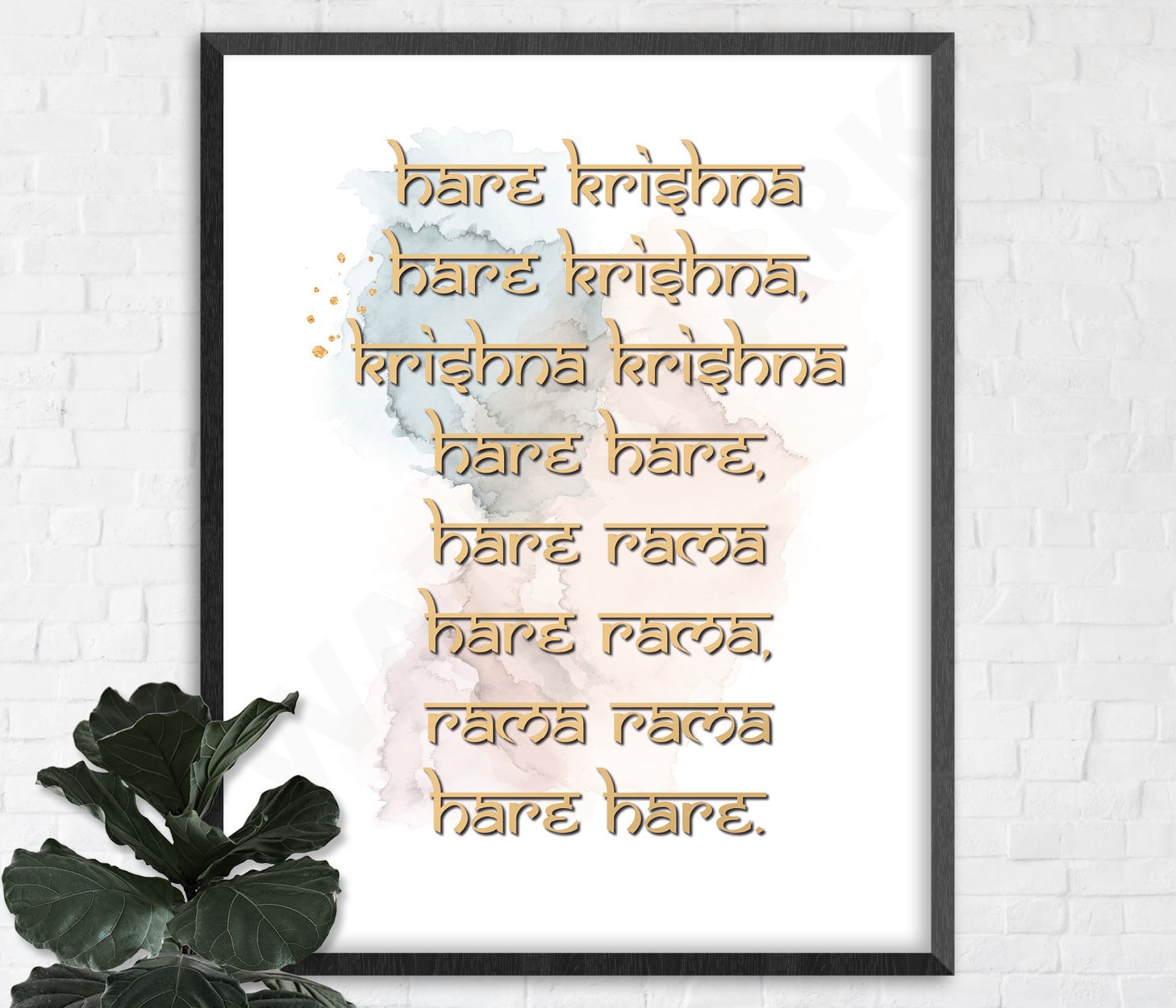 Hare Krishna, Hare Krishna, Krishna Krishna, Hare Hare…