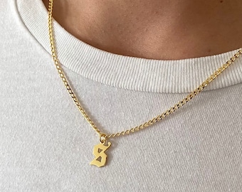Chain with sale initial for guys