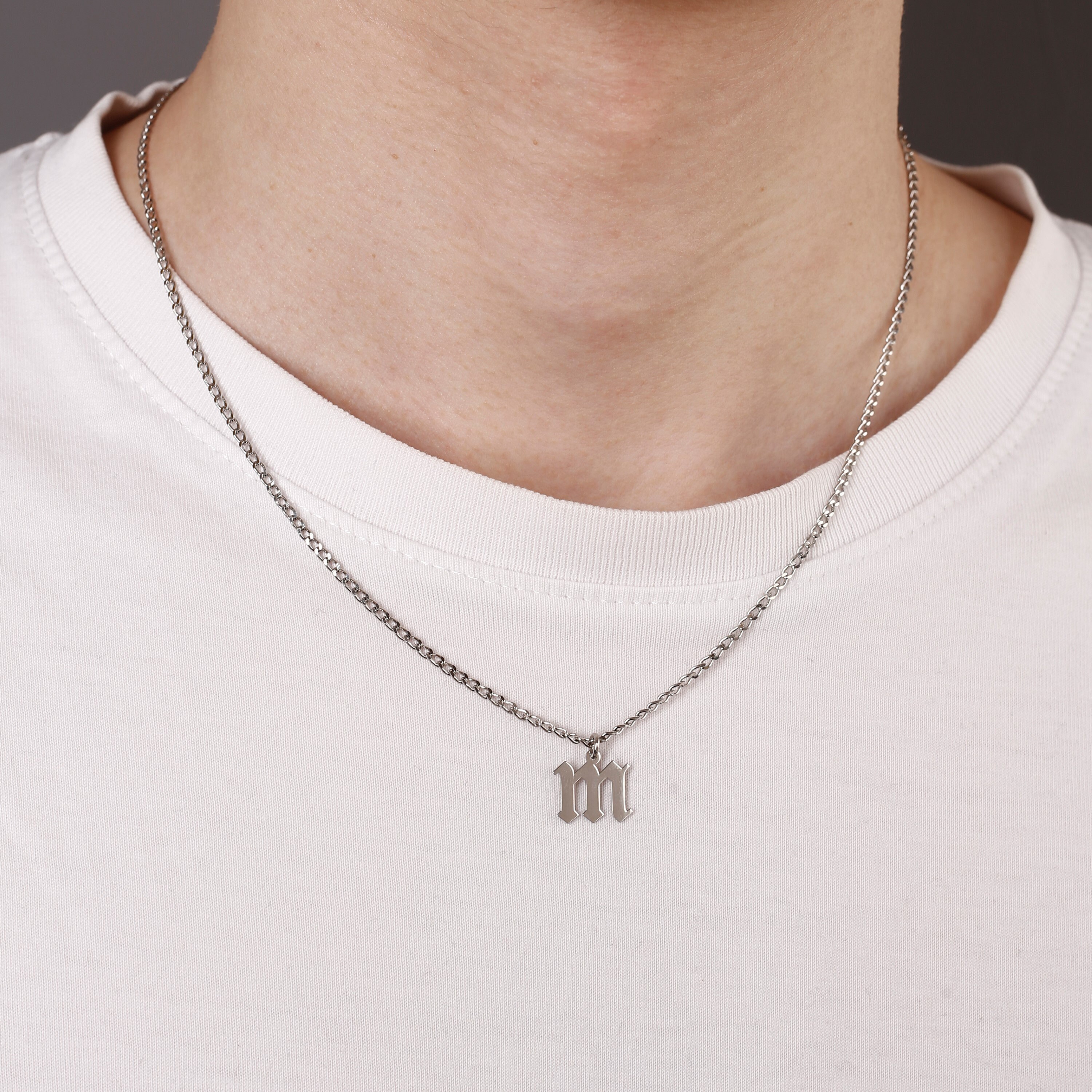 M necklace for men deals