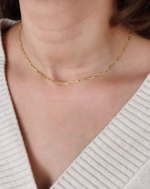 Paper chain deals necklace