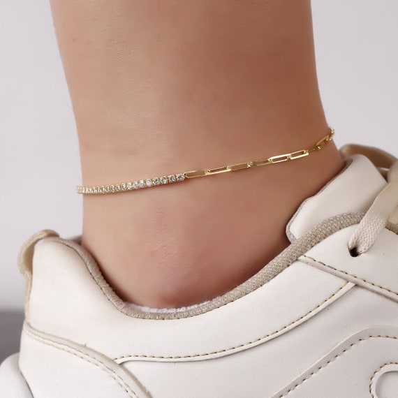 Lightning Charm Ankle Bracelet – Ciunofor