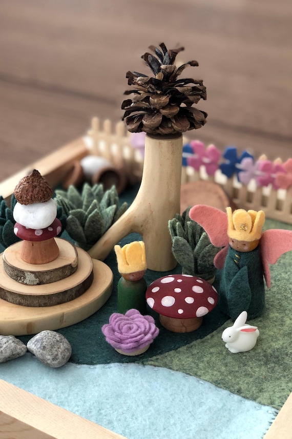 Spring Playset for Sensory Processing Therapy Support Play based OT Educational Toy Montessori Fine Motor Skills Preschool Kindergarten Kids