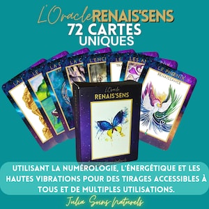 Cartomancy - Oracle Renais'sens - self-publishing, divinatory tarot care, guidance and Numerology, beginners and experienced