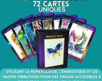 Cartomancy - Oracle Renais'sens - self-publishing, divinatory tarot care, guidance and Numerology, beginners and experienced