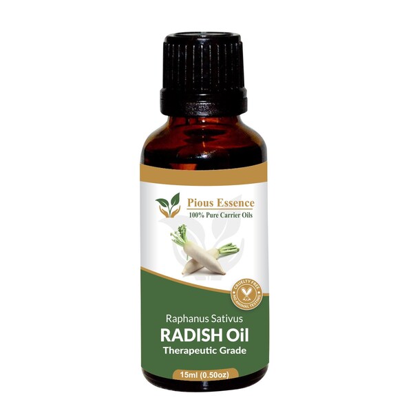 100% Pure Natural Radish Seed Carrier Oil - Pious Essence - Therapeutic Grade Radish Seed Oil 5ml To 1000ml Free Shipping