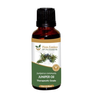 100% Pure Natural Juniper Berry Essential Oil - Pious Essence - Therapeutic Grade Juniper Berry Oil 5ml To 1000ml Free Shipping Worldwide