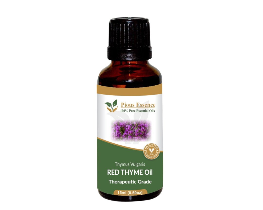 100 Pure Natural Red Thyme Essential Oil Pious Essence Etsy
