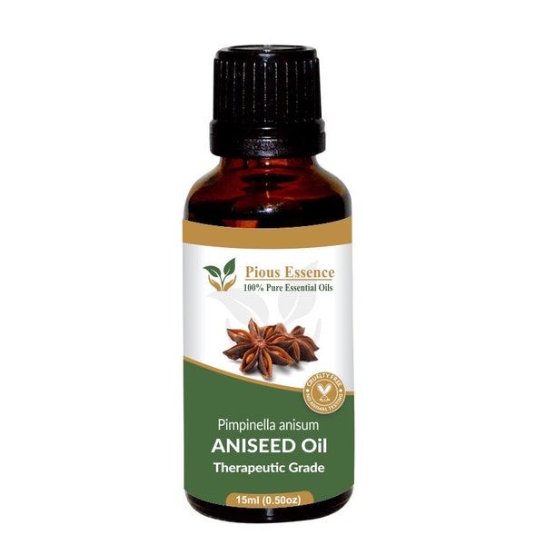 100% Pure Natural Aniseed Essential Oil – Pious Essence - Therapeutic Grade Aniseed Oil 5ml To 1000ml Free Shipping Worldwide