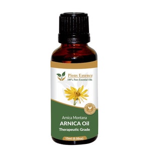 100% Pure Natural Arnica Essential Oil - Pious Essence - Therapeutic Grade Arnica Oil 5ml To 1000ml Free Shipping Worldwide