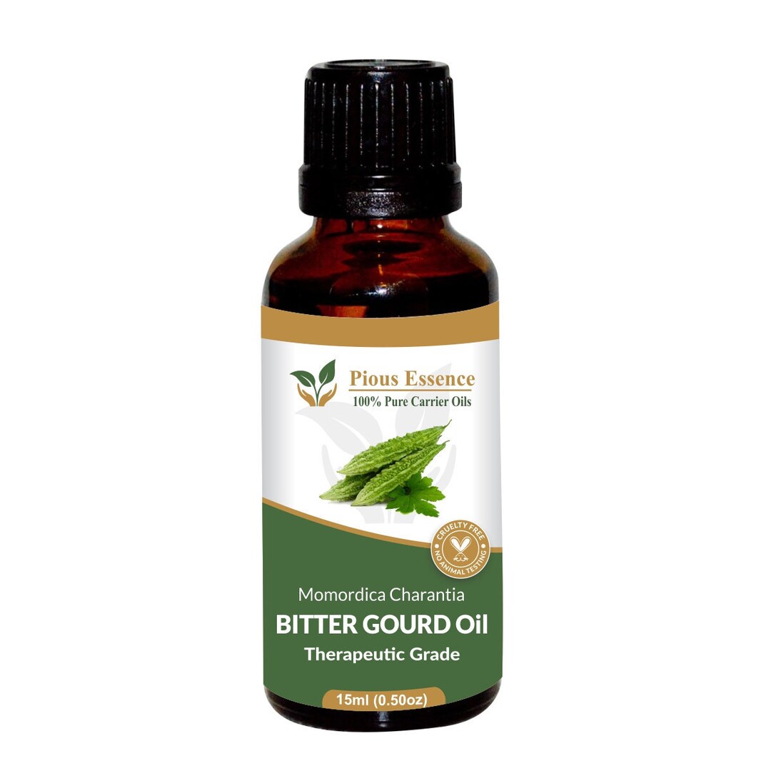 100 Pure Natural Bitter Gourd Carrier Oil Pious Essence Therapeutic