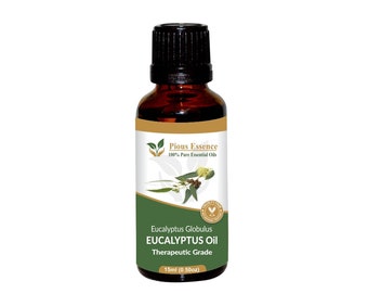 100% Pure Natural Eucalyptus Essential Oil - Pious Essence - Therapeutic Grade Eucalyptus Oil 5ml To 1000ml Free Shipping Worldwide