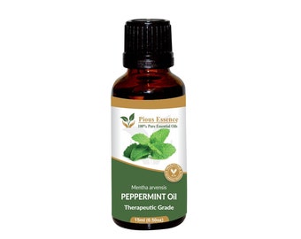 100% Pure Natural Peppermint (Mentha Piperita) Essential Oil - Pious Essence - Therapeutic Grade Peppermint Oil 5ml To 1000ml Free Shipping