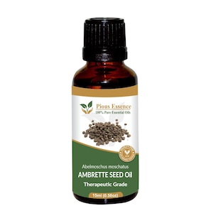 100% Pure Natural Ambrette Seed Essential Oil - Pious Essence - Therapeutic Grade Ambrette Seed Oil 5ml To 1000ml Free Shipping Worldwide