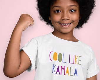 Cool Like Kamala Shirt for Kids, Kamala Harris Kids Tee, My VP Looks Like Me, Inauguration Day Shirt for Kids, Gift for Kids, MVP