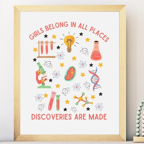 Feminist Nursery Wall Art Feminist Poster for Nursery Girls Etsy