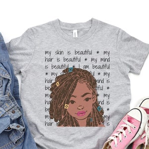 Black Girl Shirts for Toddlers and Kids Youth Black Pride TShirt, Magic, Juneteenth Shirt for Kids Black History Month, Gift for Black Girls