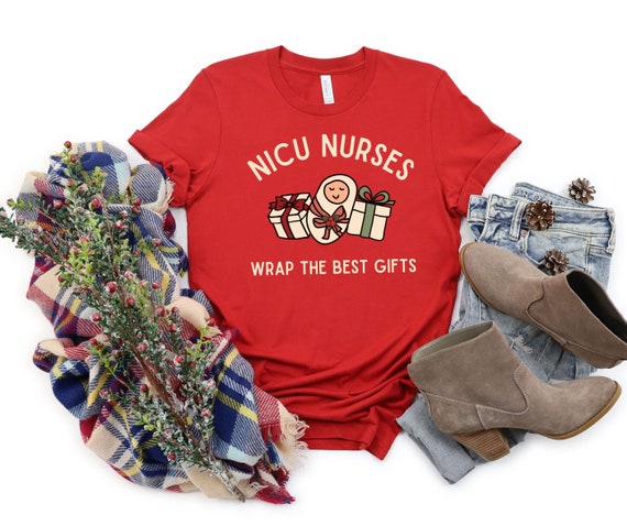 NICU Nurse Christmas Shirt Christmas 