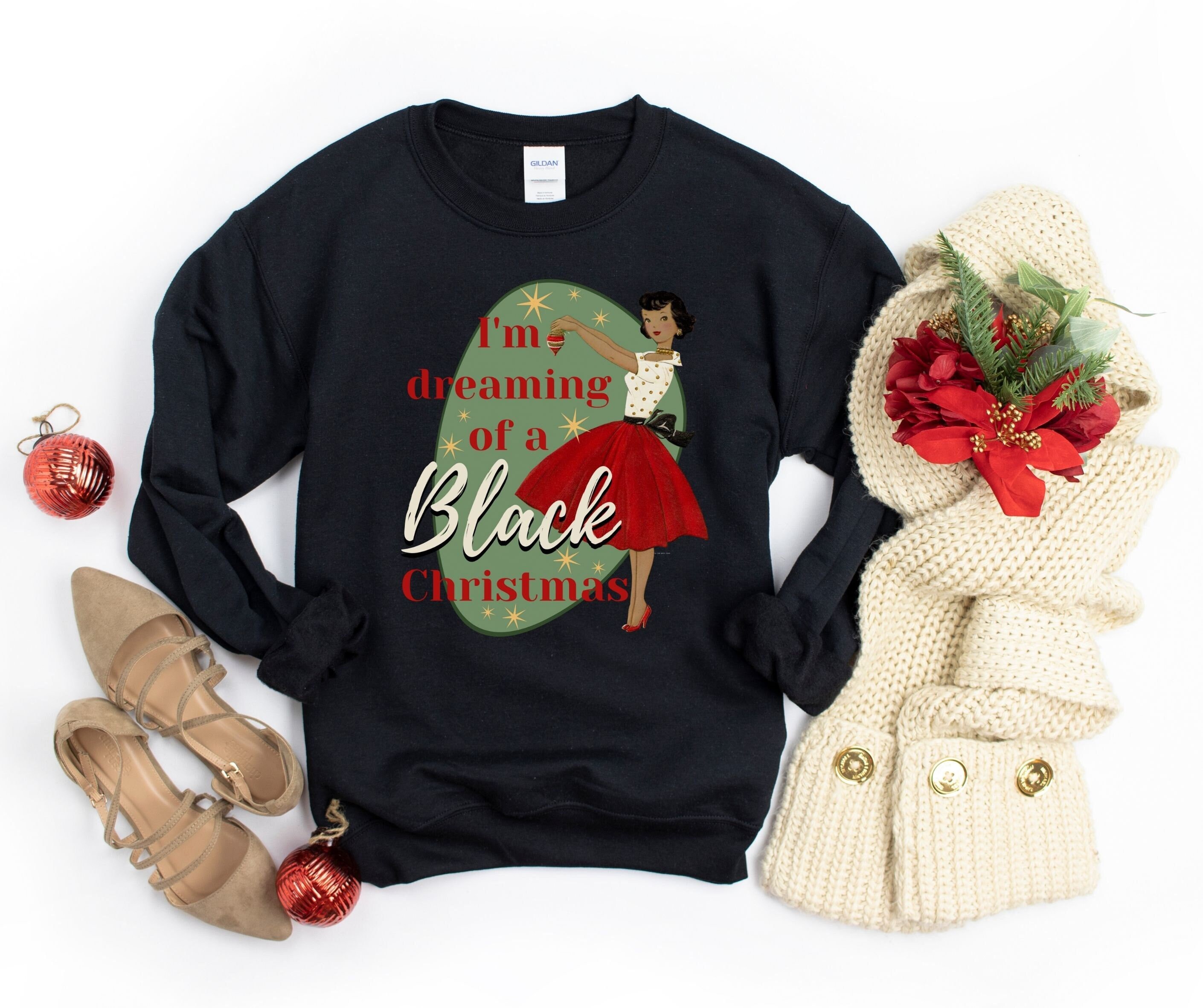 Black people christmas sweaters best sale