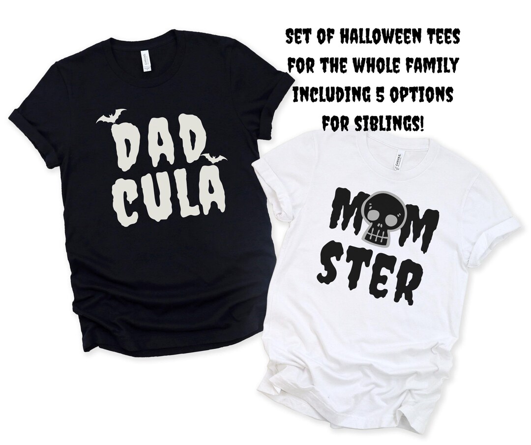 Couples Halloween Shirt, Mom and Dad Halloween Costume, Funny Mommy and