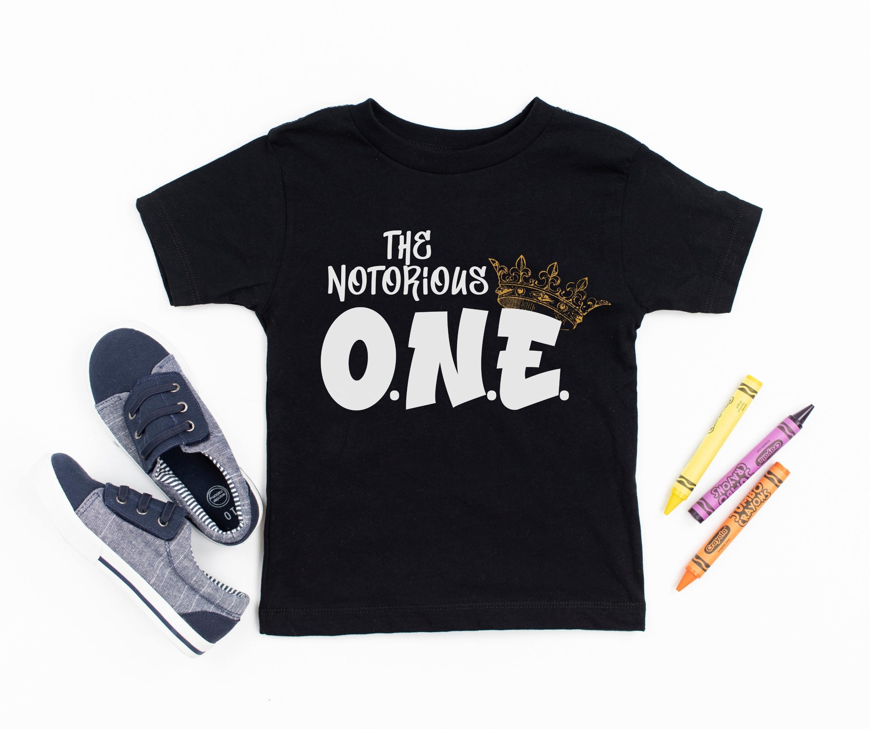 Notorious ONE Shirt First Birthday Shirt Outfit Boy First -  Portugal