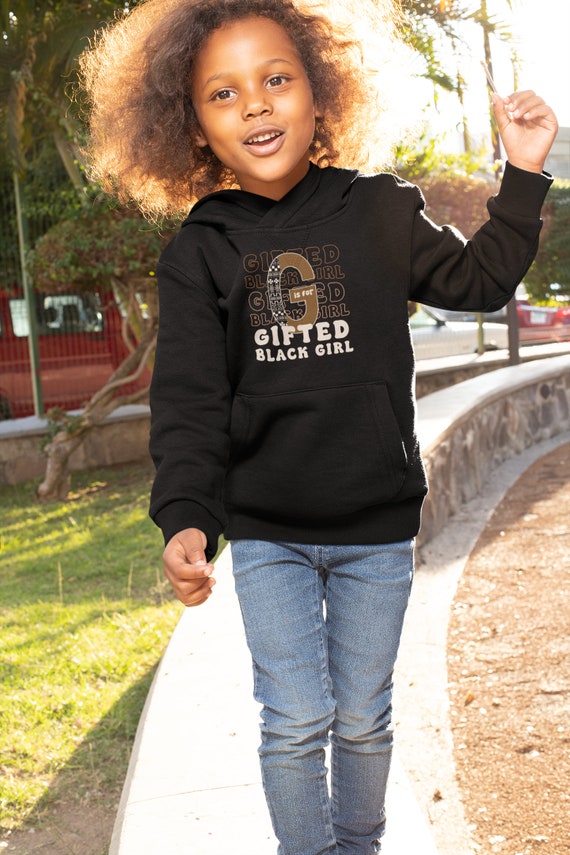 Camicia del mese della storia nera per felpa per bambini felpa con cappuccio della storia nera maglietta da ragazzo nero brillante orgoglio nero regalato per maglione da ragazza nera Etsy Italia