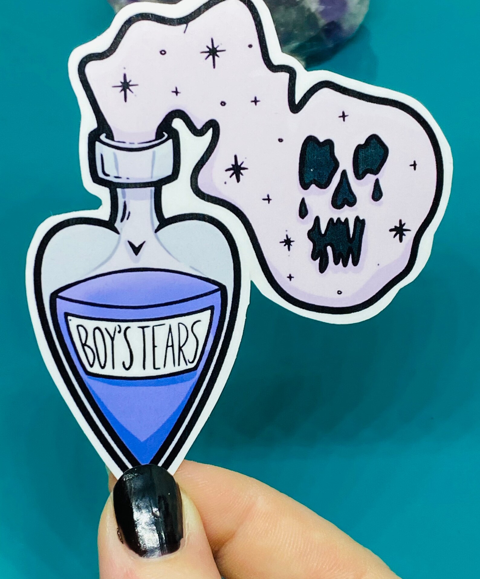 Boys Tears Sticker. Tears Sticker. Veil Sticker. Sticker. Etsy