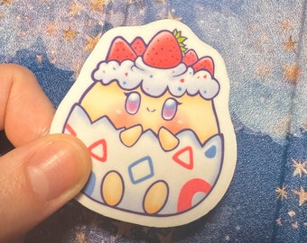 Togepi Sticker! TOGECAKE! / Water Proof
