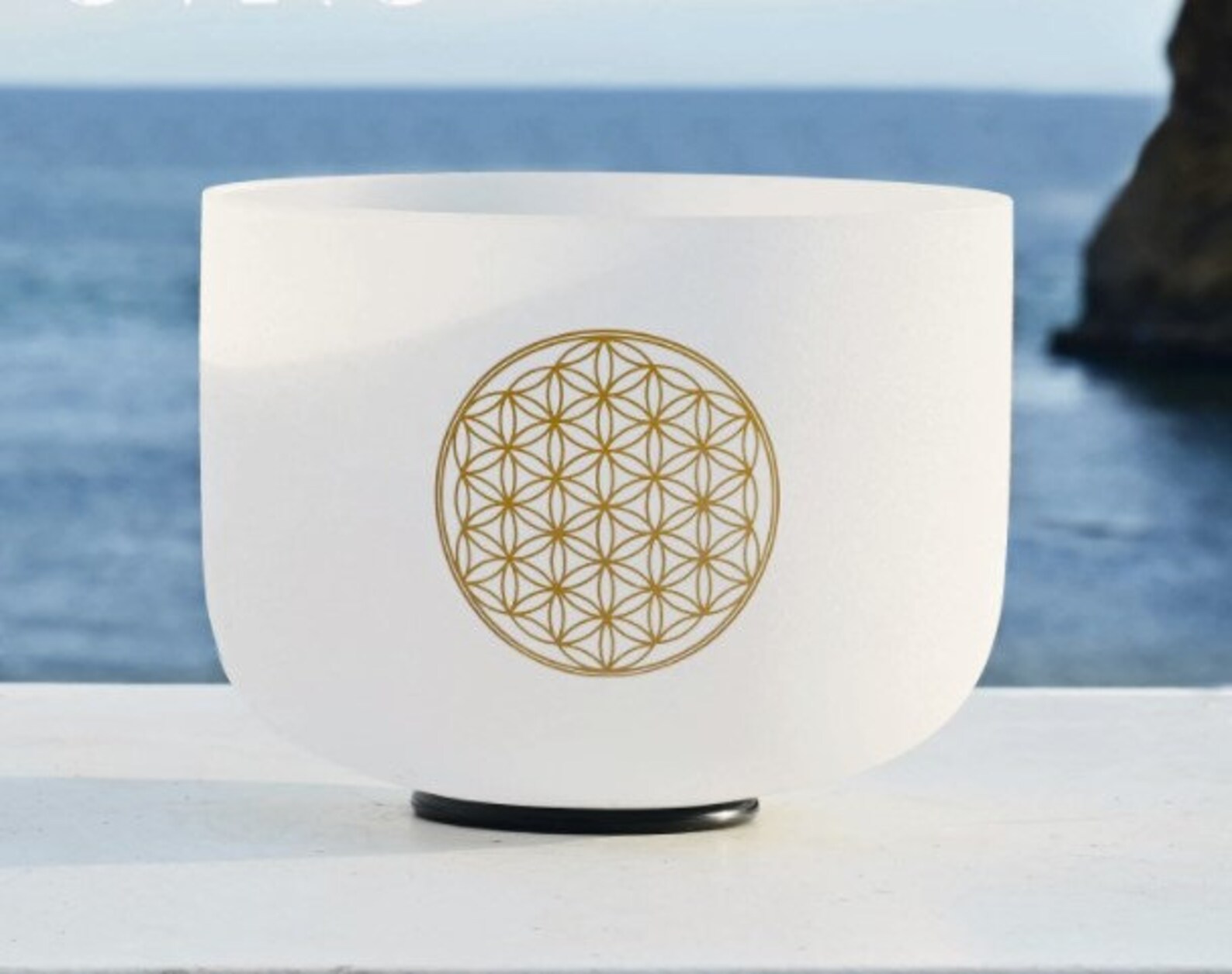 Singing Bowl 528Hz 8C 5 Octave Frosted Quartz Crystal Etsy