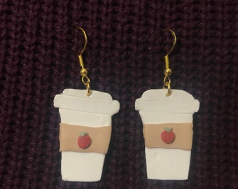 Apple Cider Polymer Clay Earrings