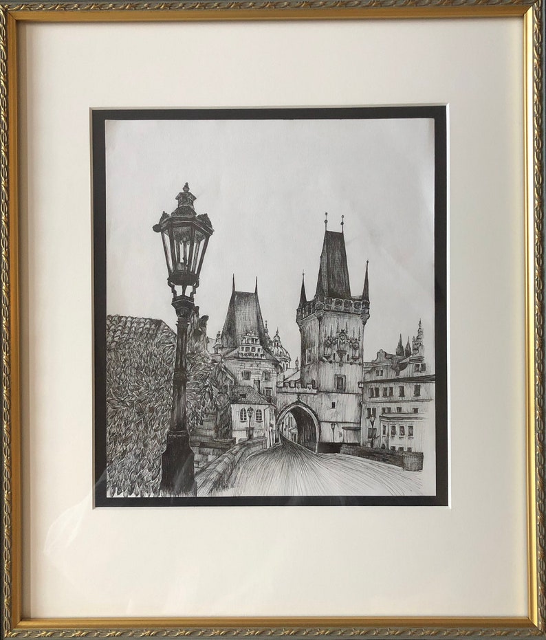 Custom Architectural Pen and Ink Drawing - Etsy