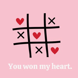Valentines, Digital Card, Hearts