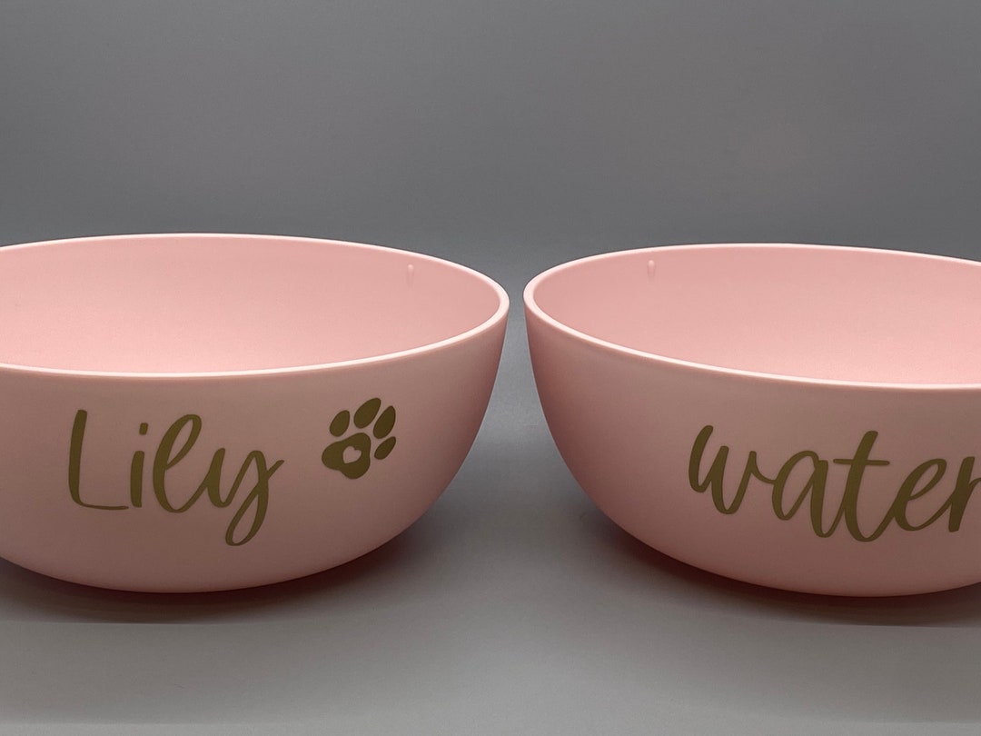 Personalized Dog Bowl Personalized Pet Gift Dog Mom Gift Etsy