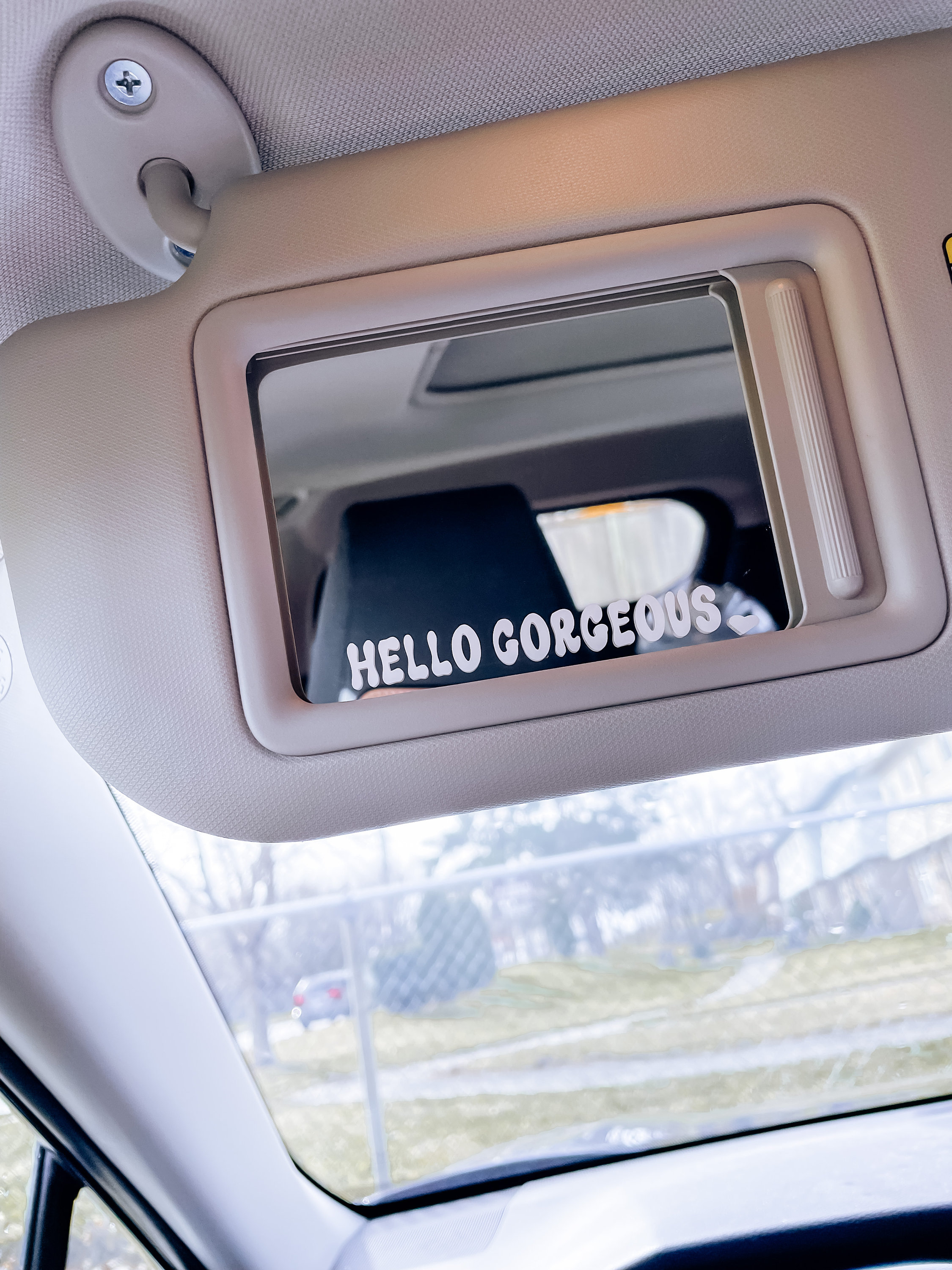 Hello Gorgeous Autospiegel Aufkleber, Autospiegel Aufkleber, Rückspiegel  Aufkleber, Laptop Aufkleber, Auto Aufkleber Aufkleber, Autospiegel Aufkleber,  Hello Gorg - .de