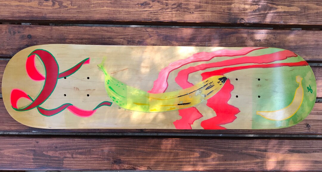 Banana Board Skateboard Deck Etsy
