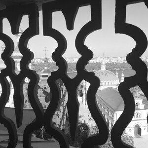 Stand with Ukraine | Kyiv Caves Lavra | Pechersk | Instant Download file | Black and white photography printable