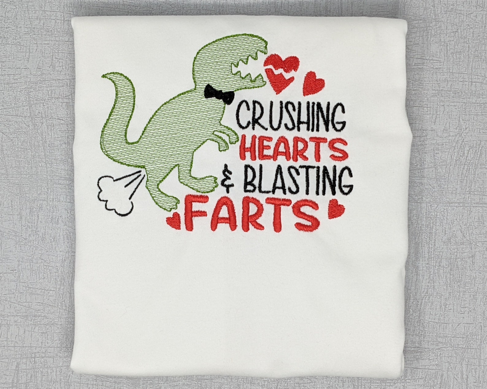 Crushing Hearts & Blasting Farts Valentines TShirt Etsy