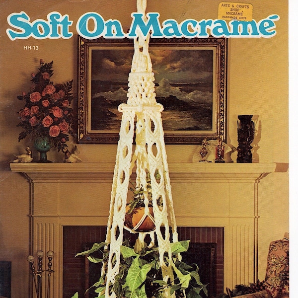 Soft on Macrame!, PDF Booklet, Fiber Art Design How To Guide, Digital Download, Printable PDF