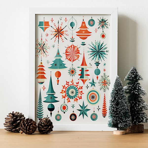 Midcentury Christmas - Etsy