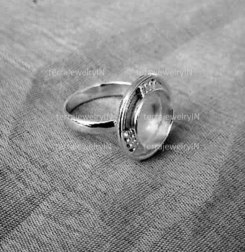 30 Anelli Vuoti Regolabili In Acciaio Inox - Base Piatta Per Creare Gioielli Fai Da Te, Oro E Argento - Foto 4