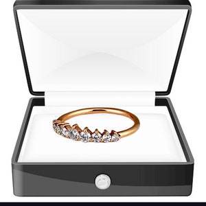925 Sterling Silber dünner Stapelring - minimaler Ring - Stapelring - Trauring - Verlobungsband Ring - halbe Ewigkeit Ringband