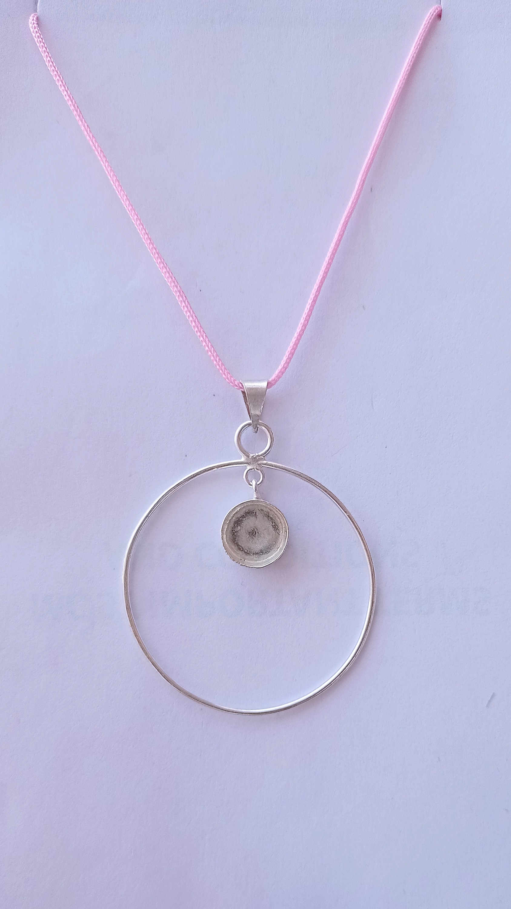 925 sterling silver pendant pendant bezel blanks for round Etsy