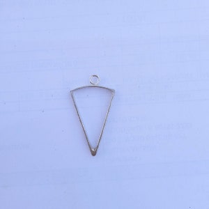 925 sterling silver Geomatric open back bezel blanks for resin art and ash or wood works for multi purpose usage like pendant , earring