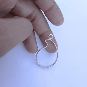 925 sterling silver mango shape open back bezel blanks for resin art and ash or wood works ,