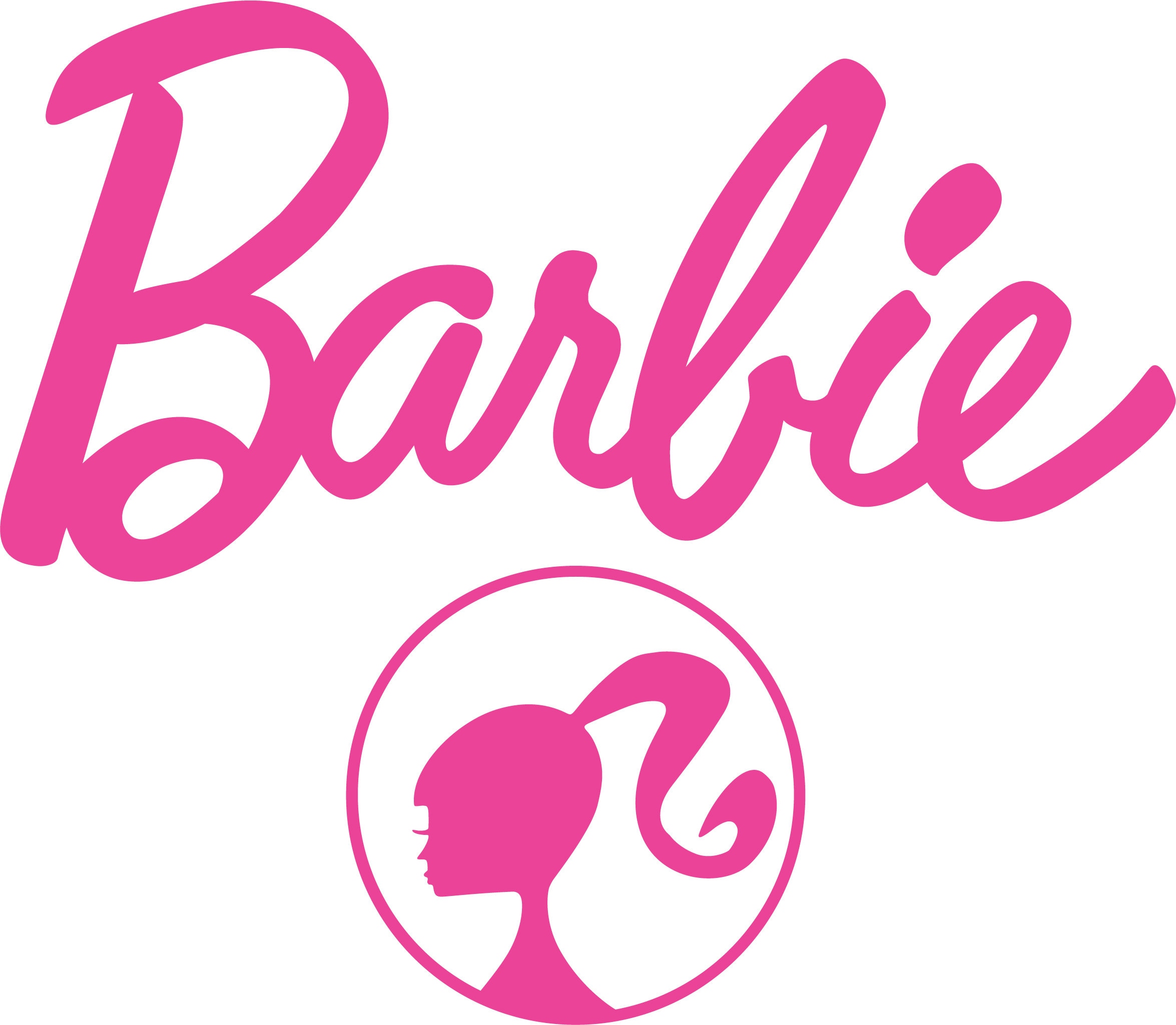 Barbie and Ken Logo | Etsy