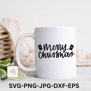 Merry Christmas SVG, Xmas, Christmas SVG voor Tees, Cups, Handlettered SVG, png, dxf, Holiday svg, Beste tijd van het jaar, Silhouet, Cricut