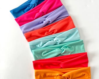 Diademas sólidas, Diademas de nudo, Diademas de verano, Diadema de enfermera, Diadema de profesor, Diademas para mujeres, Accesorios para el cabello, Diadema brillante