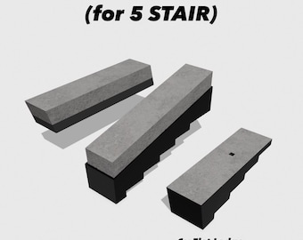 LEDGE SET (for 5 STAIR)
