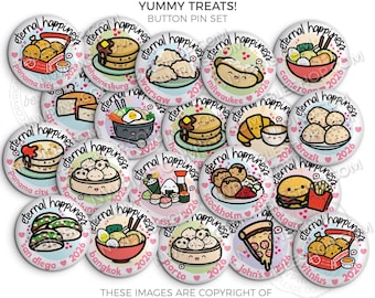 Eternal Happiness 2026 INTERNATIONAL Convention Button Pins - YUMMY TREATS -jw gifts for kids