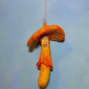 Pappmaché,Neujahr,Weihnachtsbaum,Pilz