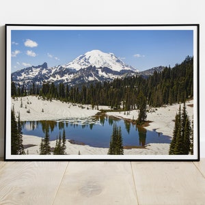 Mt. Rainier - Tipsoo Lake | Photography Print | Landscape & Nature Print | Lustre/Giclee |